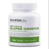 100% Organic Alkalizing Super Greens - Superfood w/Alfalfa, Barley & Wheat Grass, Matcha & Chlorella - Natural Source of Phytonutrients & Chlorophyll | Promotes pH Body Balance & Detox | 90 Capsules view 1