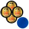 TeaZa Herbal Pouch Cinnamon 4 Cans with DC Crafts Nation Skin Can Cover - Blue view 1
