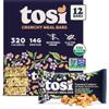 Tosi Meal Nut Bars, Cashew, Healthy Snacks for Adults & Kids, Crunchy Plant Based Protein Bar (14G), Keto Snacks, Vegan, Gluten & Soy Free, Low Sugar, Omega 3s, 2.4oz, 12-Pack view 1