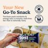 Tosi Meal Nut Bars, Cashew, Healthy Snacks for Adults & Kids, Crunchy Plant Based Protein Bar (14G), Keto Snacks, Vegan, Gluten & Soy Free, Low Sugar, Omega 3s, 2.4oz, 12-Pack view 3