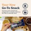 Tosi Meal Nut Bars, Peanut Dark Chocolate, Healthy Snacks for Adults & Kids, Crunchy Plant Based Protein Bar (16G), Keto Snacks, Vegan, Gluten & Soy Free, Low Sugar, Omega 3s, 2.4oz, 12-Pack view 3