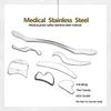 FeelFree Sport Stainless Steel Gua Sha Scraping Massage Tool Set of 7 Pieces for Soft Tissue Mobilization Physical Therapy(Silver) view 2