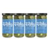 Filthy Food Filthy Blue Cheese Stuffed Olives - Premium Martini Garnish - Non-GMO & Gluten Free - 8oz Jar, 4 Count view 1
