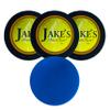 Jake's Mint Chew Kola 3 Cans with DC Crafts Nation Skin Can Cover - Blue view 1