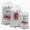 Darling Souvenir White Let Love Grow Wedding Favor Party Supplies Favor Bags Gift Pouches 15 Pieces view 2