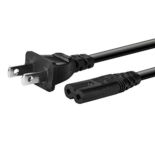 AFKT AC Power Cord Cable Plug Replacement for 33938 Resmed S8 S9 Elite II Res Med IPX1 CPAP Machine H5i REF 36003 R360-760 DA-90A24 FIG8 Respironics REMstar Plus Pro Auto Machines(Only Power Cord)