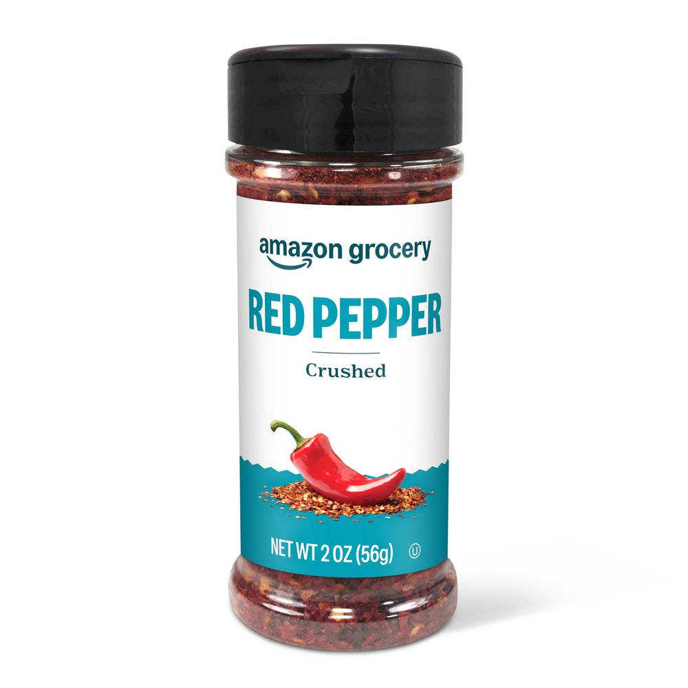 Amazon Grocery, Crushed Red Pepper, 2 oz (Previously Happy Belly, Packaging May Vary)