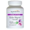 TRANSFORMATION THE GENESIS OF GOOD HEALTH Enzymes Kidz Digestive Enzyme Supplement Chewable, Promote Healthy & Complete Digestion & Elimination for Children, 90 Tablets view 1