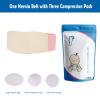Paskyee Umbilical Hernia Belt Baby Belly Button Band Infant Belly Wrap Abdominal Binder Hernia Truss Support Adjustable Navel Belly Band Newborn Umbilical Cord Pink view 2