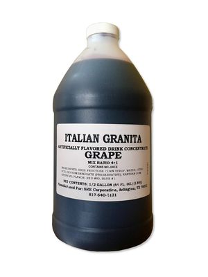 Granita Frozen Drink Mix - Single Bottle (Grape)