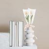 AUEAR, 100 Pack Single Rose Packaging Bags White Flower Wrapping Bouquet Wrappers view 4
