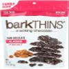 Barkthins, Snacking Chocolate Dark Almond, 10 Ounce view 1