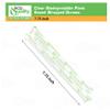 [1500 Pack] Clear Biodegradable Plant Based Wrapped Straws - BPA Free - Eco Friendly Straws - biodegradable - 100% Compostable - Drinking Straws Great for Parties, Office, Restaurants (5 Box) view 3