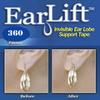 Earlift Earring Support Patches Ear Lobe Heavy Earring Holder Support Solution- 6 Pack (360 Patches) view 2