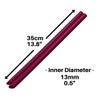 Pink Vocal Tubes for Speech Therapy and Singing Therapy Straws for Vocal Health - Set of 2 Silicone Tubes for water resistant Voice Therapy and Tube Phonation Singing exercises and singing training view 2