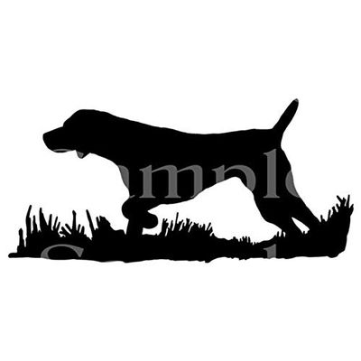 1/2 Sheet - Bird Hunting Dog Birthday - D24150 - 2D Edible Cake/Cupcake Party Topper - D24150