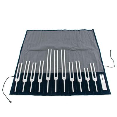 Luminanti Archangels Tuning Fork Set (Unweighted) - Includes 12 tuning Forks & Velvet Pouch/Tuned According to the 10 Archangels, the Shekinah, & the Holy Host/Perfect for Sound Therapists & Spiri