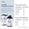 1MD Nutrition LiverMD - Liver Support Supplement | Siliphos Milk Thistle Extract & NAC - Supports Healthy Energy, Immunity & Overall Health - Liver Cleanse & Support | 60 Capsules view 2