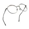 LifeArt Blue Light Blocking Glasses, Anti Eyestrain, Computer Reading Glasses, Gaming Glasses, TV Glasses for Women Men, Stylish Unisex Alloy Round Frame (Coffee, 3.00 Magnification) view 1
