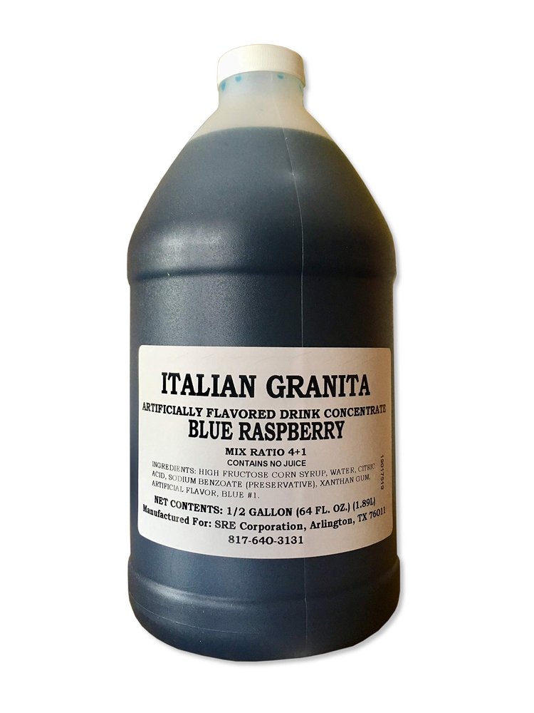 Granita Frozen Drink Mix - Single Bottle (Blue Raspberry)