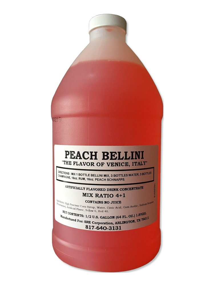 Granita Frozen Drink Mix - Single Bottle (Peach)