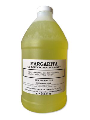 SRE Margarita Gold Frozen Drink Mix - Single Jug (Margarita Gold Flavor) - 4 Gallons Finished Product