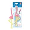 Dr. Brown's Baby and Toddler Toothbrush, Flamingo 1-Pack, 1-4 Years view 1