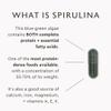 Alaya Naturals Pure Spirulina Capsules  Hawaiian-Grown Blue Green Algae Superfood, Non-GMO, Vegan  500mg, 90 Capsules view 4