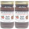 Amish Homemade Style SUGAR FREE Apple Butter 2-18 Ounce Non-GMO All Natural view 1