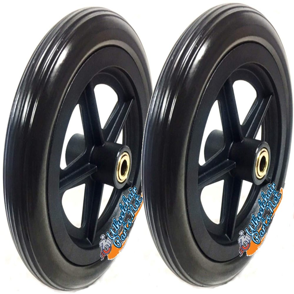 Caster 8" x 1 1/4". Choose Your Hub Length and Bearing Size (1 1/2" Hub Lenght With 5/16" Bearings)