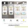 ZSPENG 14 Pack Moisture Absorber Hanging Bags,220g/Pack Fagrance Free Moisture Bag,Hanging Closet Dehumidifier Bags for Basement Closet Storeroom view 4