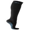 LA ACTIVE Graduated Compression Socks with Non-Slip Grips for Safety - 15-20mmHg for Women & Men - Perfect for Travel, Recovery, Medical and Maternity Support (Cool Blue, S/M)