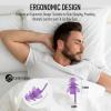 Hearprotek Sleeping Ear Plugs, 2 Pairs Ear Plugs (32db & 30db) Ultra Soft Noise Reduction and Hearing Protection earplugs for Side Sleepers, snoring, Travel, Working, Safety (Purple) view 3