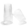 " OCCASIONS " 640pcs set (80 Guests)-Heavyweight Wedding Party Disposable Plastic Plate Set -80 x 9.5'' + 80 x 6.5'' + Silver Silverware + Clear Cups + 3PLY Napkins (Square White) view 3