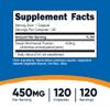 Nutricost Wormwood Capsules 450mg 120 Capsules - Vegetarian Caps, Gluten Free and Non-GMO view 2