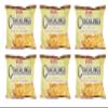 Oishi Ribbed Cracklings in Old fashioned Salt & Vinegar, 50g, 6 Pack view 1