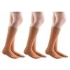 Actifi Women's Sheer 15-20 mmHg Closed Toe Knee High Compression Stockings  3 Pack view 1