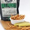 Pop Daddy Flavored Pretzels Sticks, Healthy Gourmet Pretzels Snacks, 7.5oz Individual Bags, 3 Pack, Dill Pickle view 3