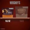 HERSHEY'S NUGGETS Milk Chocolate, Toffee and Almonds Candy Share Pack, 10.2 oz view 3