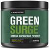 Jacked Factory Green Surge Green Superfood Powder- Keto Friendly Greens Drink w/Spirulina, Wheat & Barley Grass, Organic Greens - Green Tea Extract, Probiotics & Digestive Enzymes - Sour Apple view 1