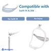 6 Packs Headgears for DreamWear(Original Version) - 6 Packs Headgear Straps to Well Reduce Strap Slip-Off and Great Comfort & Softness, Great Value Kit Long Term Supplies by Medihealer. view 3