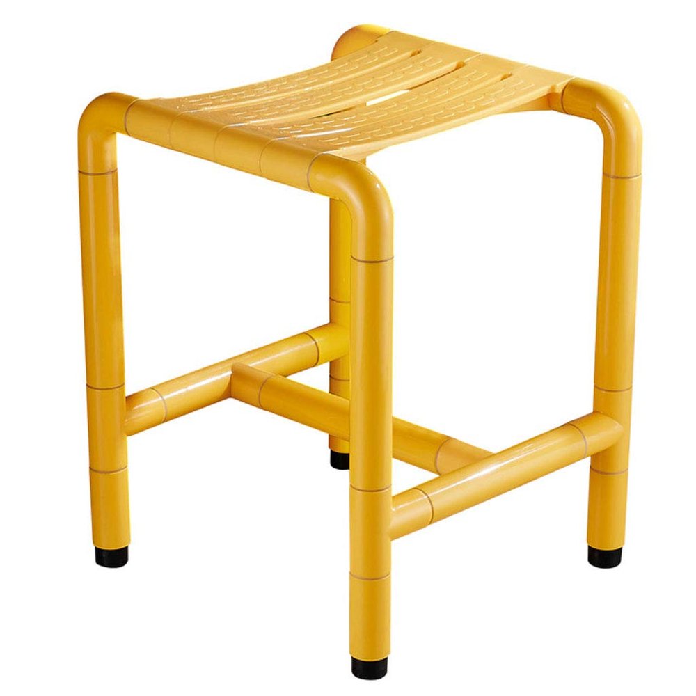 Handicap Shower Seats for Adults Stainless Steel Non-Slip Shower Chair Bathroom Stool Seat Bathroom Safety Handle
