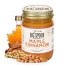 Big Spoon Roasters Maple Cinnamon Peanut & Pecan Butter - Low Sugar Peanut Butter - Creamy Peanut Butter w/Maple Syrup, Organic Peanuts & Pecans - Keto, Vegan, Palm Free Maple Nut Butter - 13 Ounces view 1