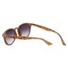 Calabria 8114SR Designer Round Reading Sunglasses +1.50 Champagne Tortoise Mens Womens Sunglass Readers Gradient Grey Lenses view 4