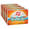 Jolly Time Healthy Pop Microwave Popcorn, Low Fat Gluten Free Non-GMO, 3oz Sharing Bag, 3 Bags Per Carton (Healthy Pop - Crispy N' White, 3 Ounce (Pack of 12)) view 1