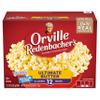 Orville Redenbachers Microwave Popcorn Value Size, Ultimate Butter Flavor, 3g Fiber Per Serving, 3.29 oz., 12-Count view 1