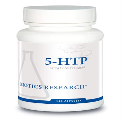 Biotics Research 5HTP 50mg 5HTP Brain Health Promotes Calm Relaxed Mood Overall Sense of Well Being, Serotonin Production, 150 Capsules