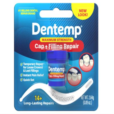 D.O.C. Dentemp Maximum Strength Loose Cap and Lost Filling Repair Set