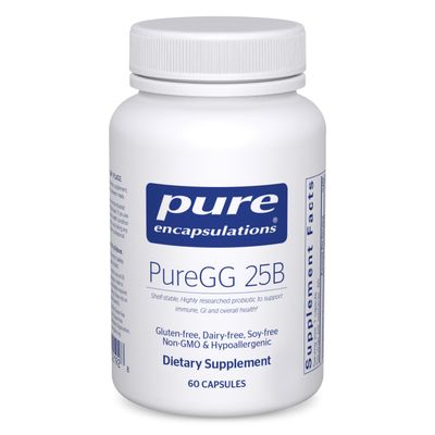 Pure Encapsulations PureGG 25B | Promotes GI and Immune Health Across All Ages | 60 Capsules