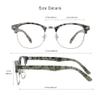 VisionGlobal Blue Light Blocking Glasses for Women/Men, Anti Eyestrain, Computer Reading, TV Glasses, Stylish Oval Frame, Anti Glare (Gray, 3.00 Magnification) view 3